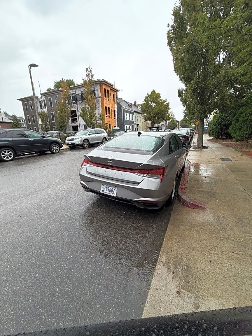 Image submitted with report