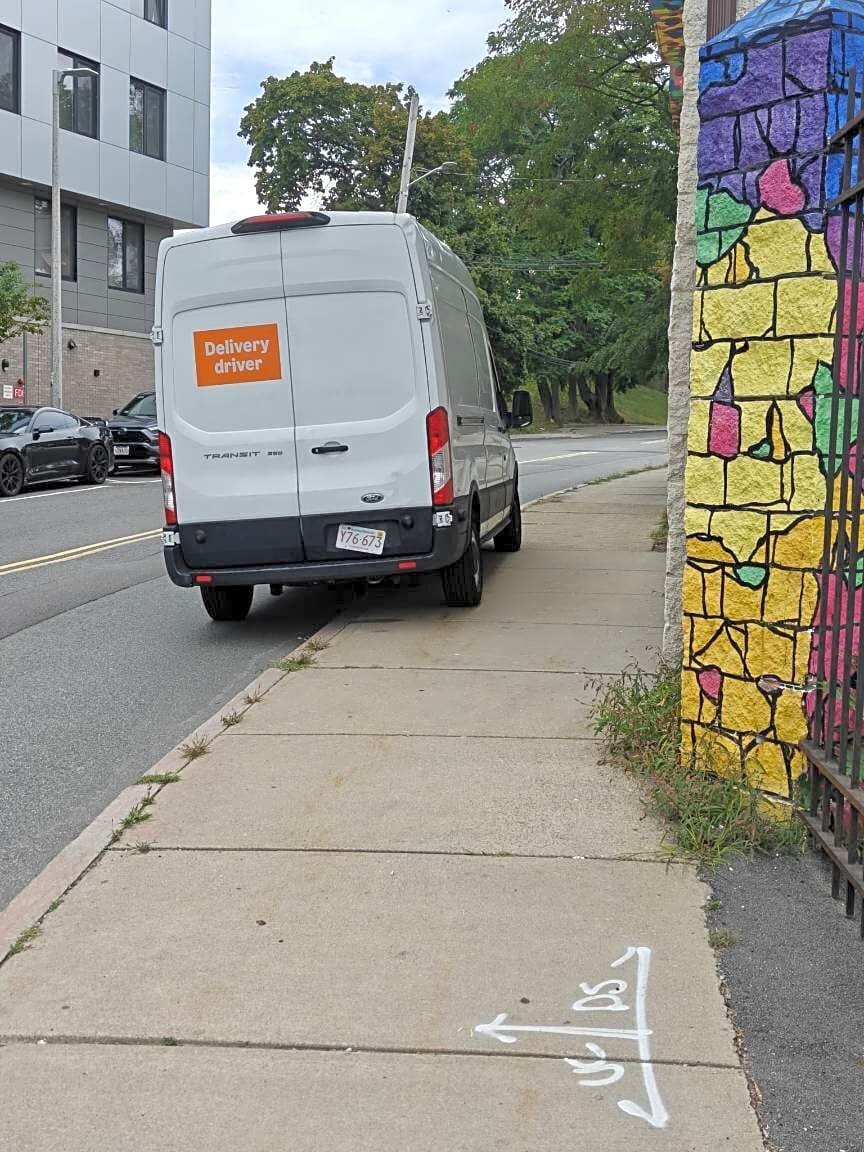 Image submitted with report