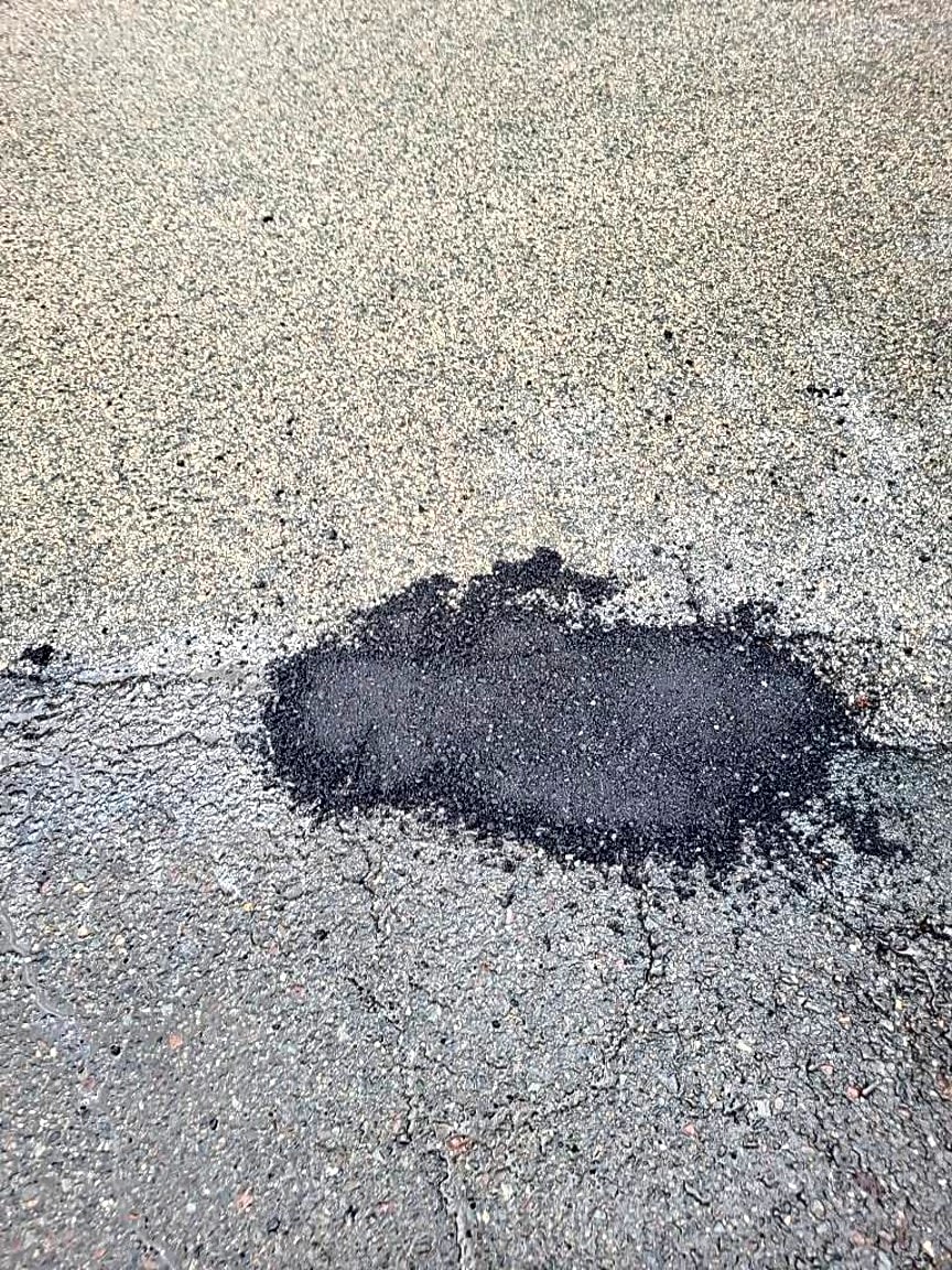 Image submitted with report