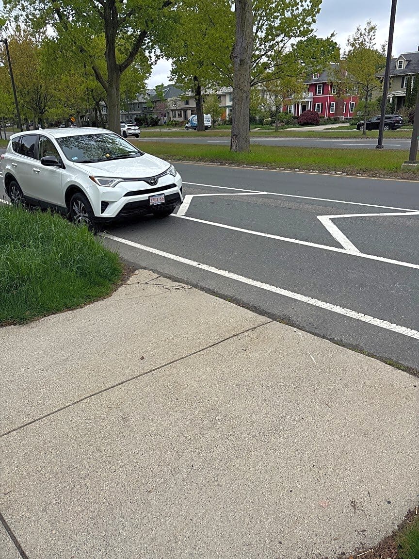 Image submitted with report