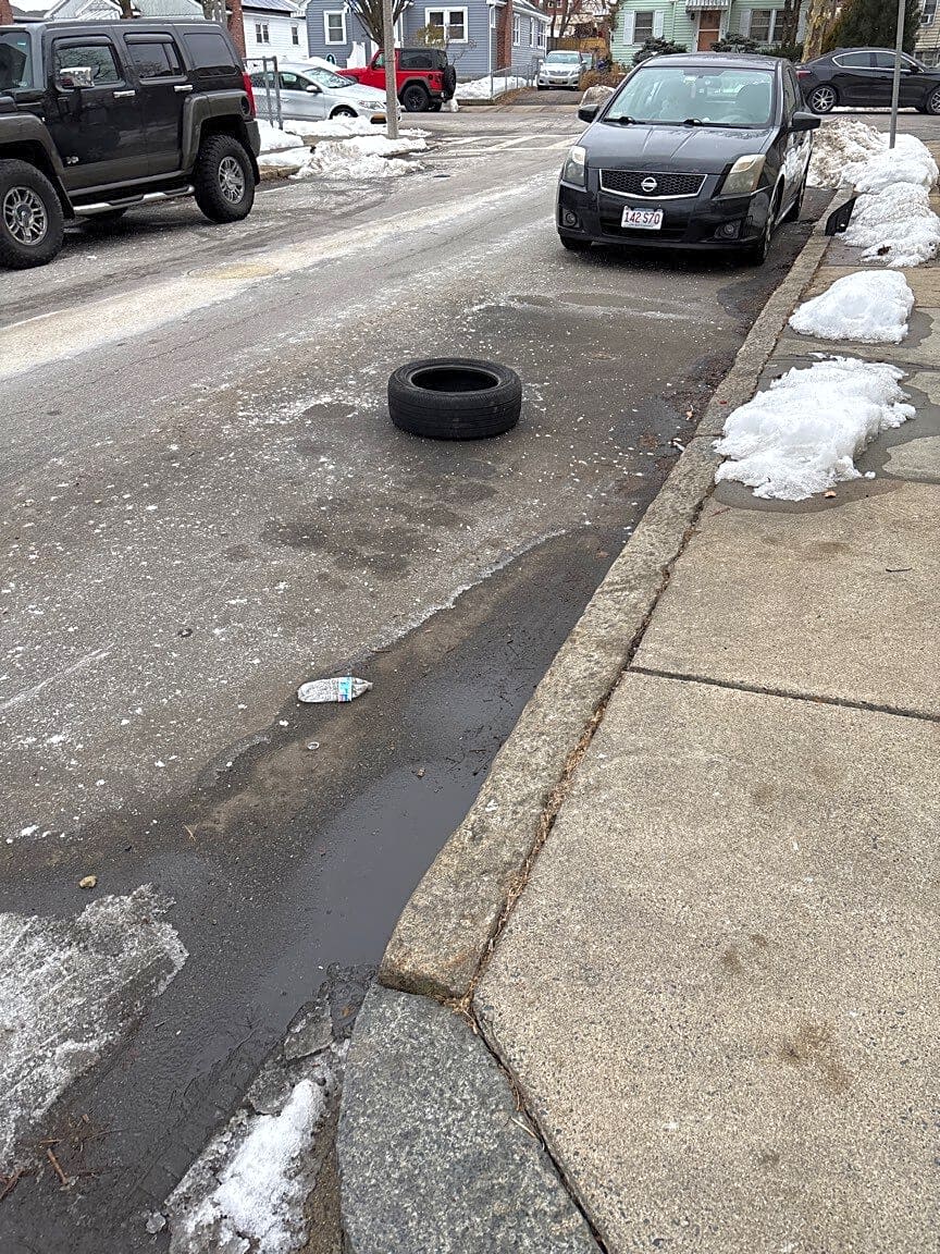 Image submitted with report