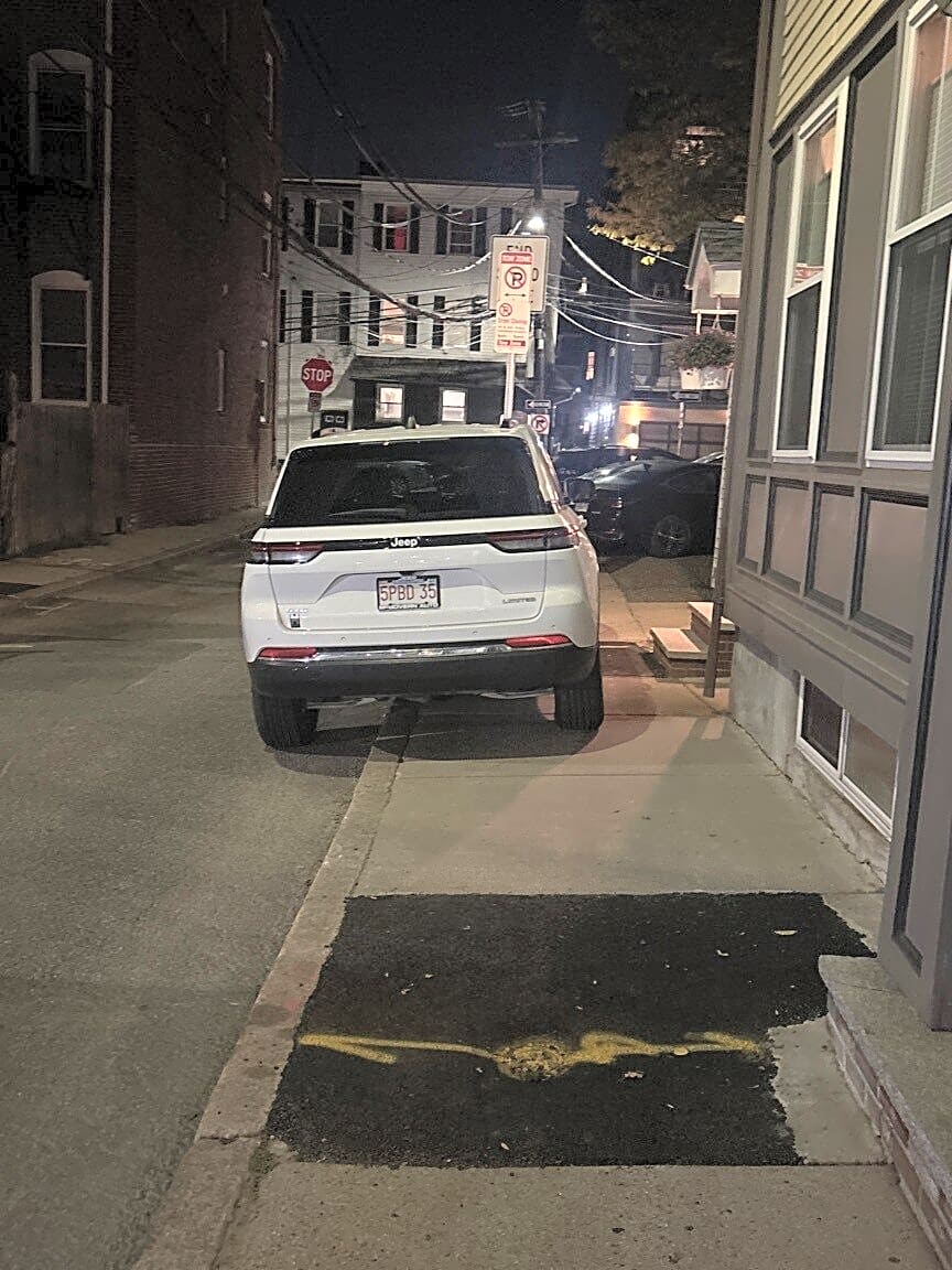 Image submitted with report