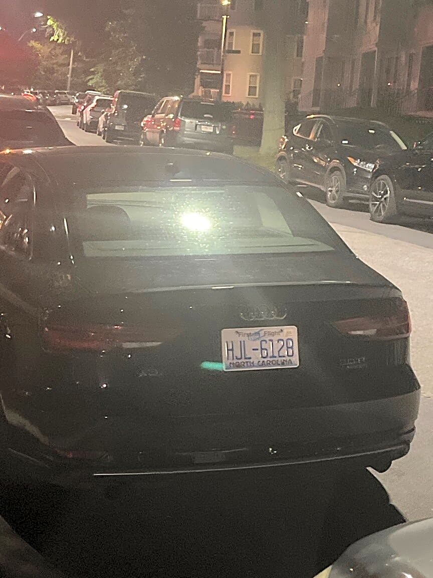 Image submitted with report