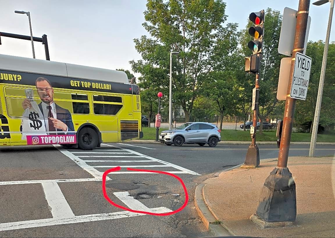 Image submitted with report