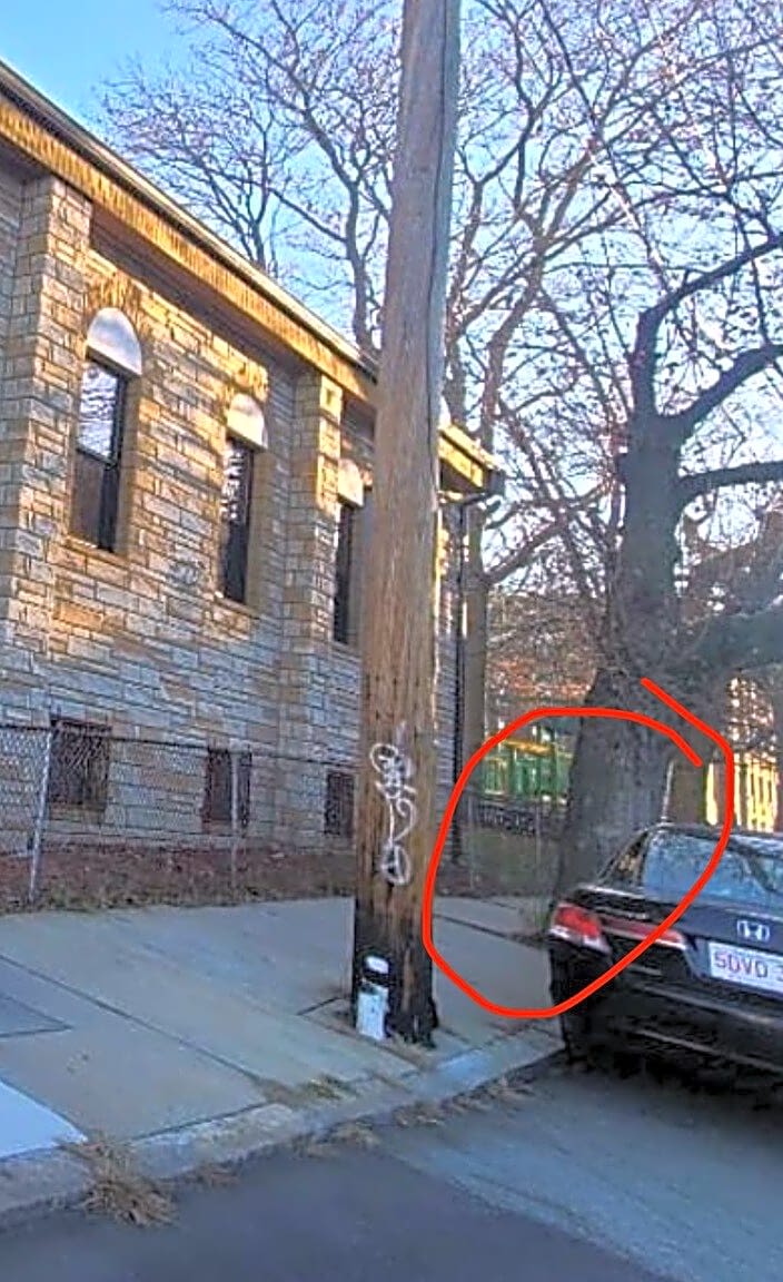 Image submitted with report