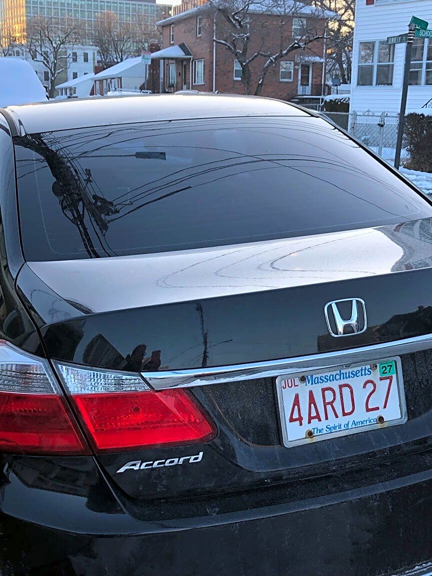 Image submitted with report