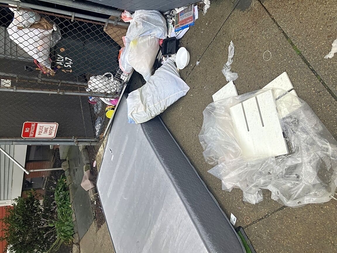 Image submitted with report