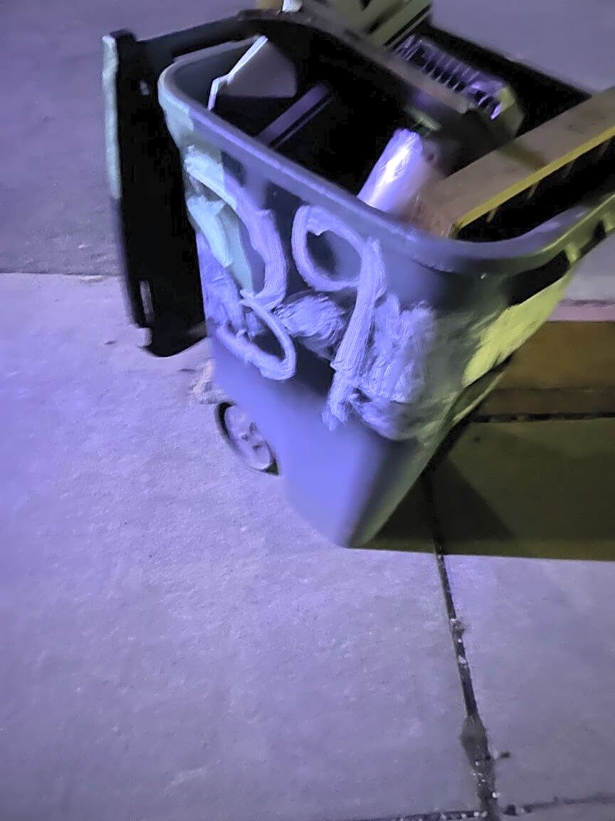 Image submitted with report