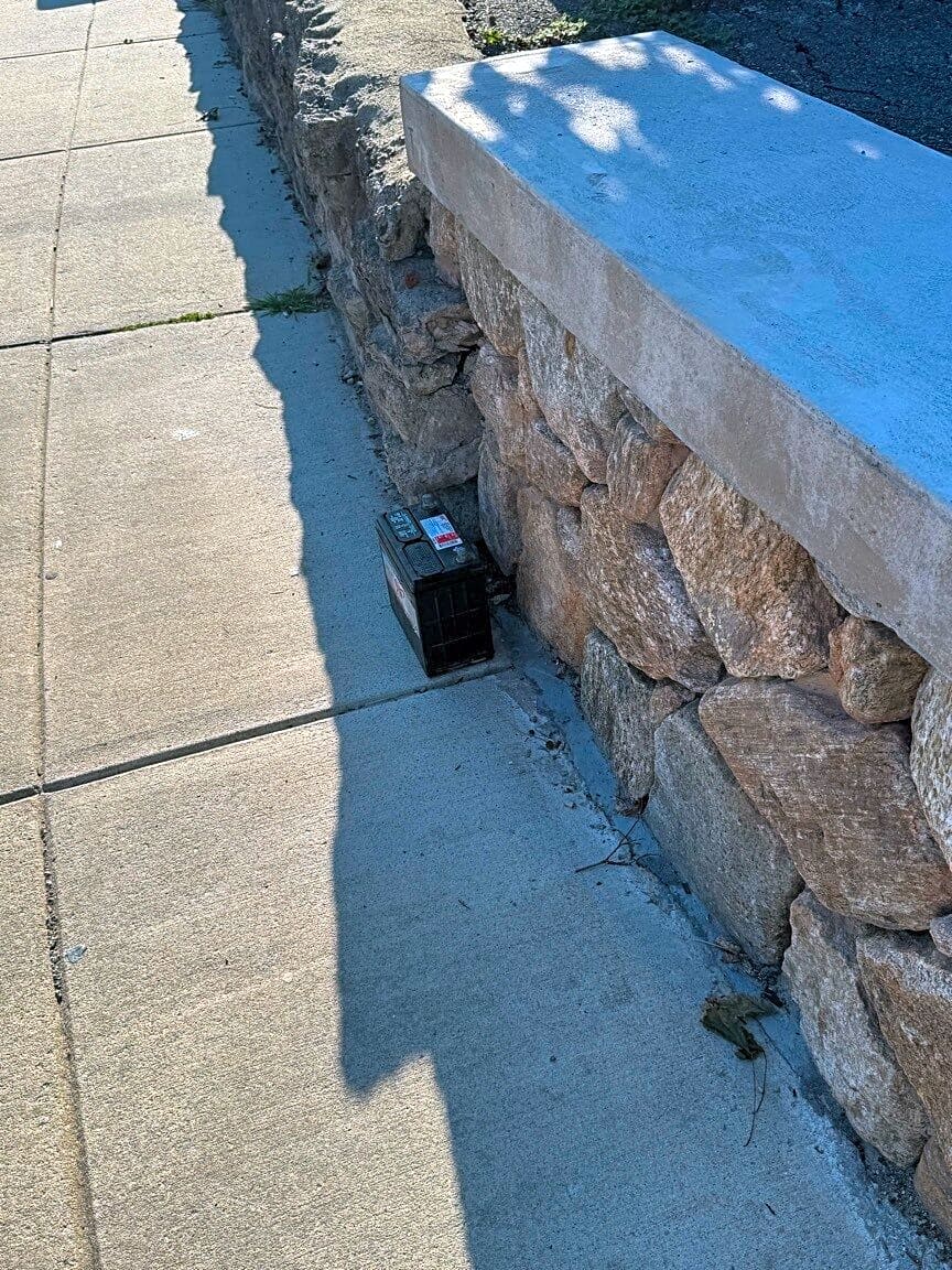 Image submitted with report