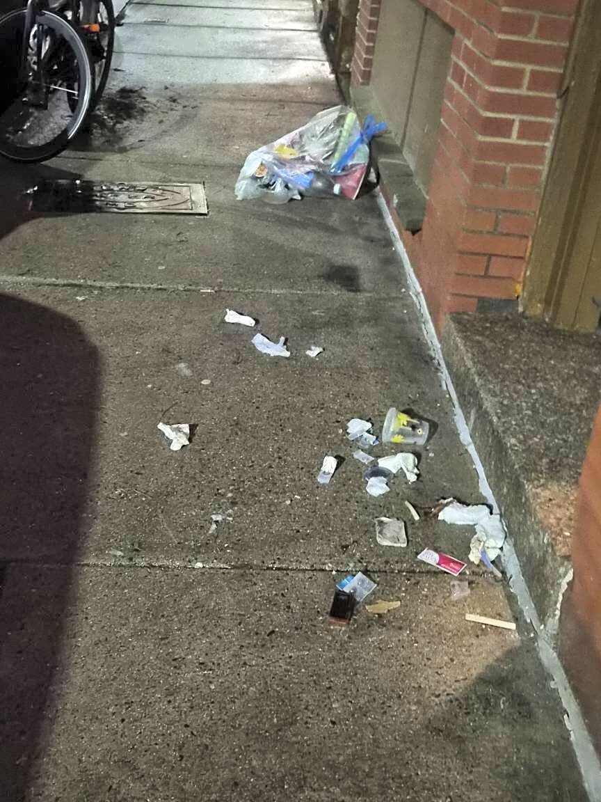 Image submitted with report