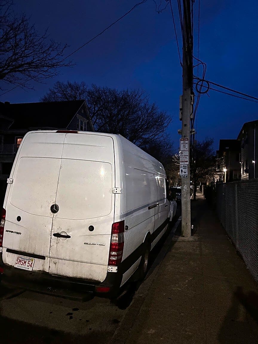 Image submitted with report