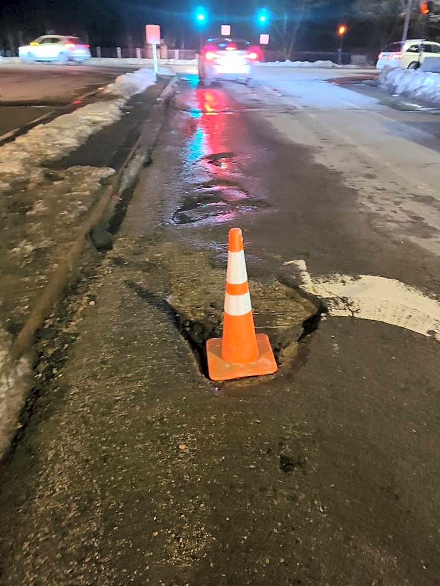 Image submitted with report