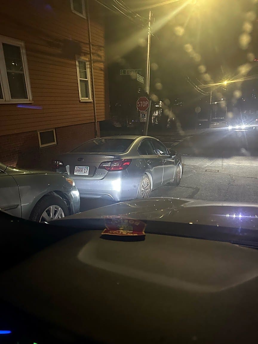 Image submitted with report