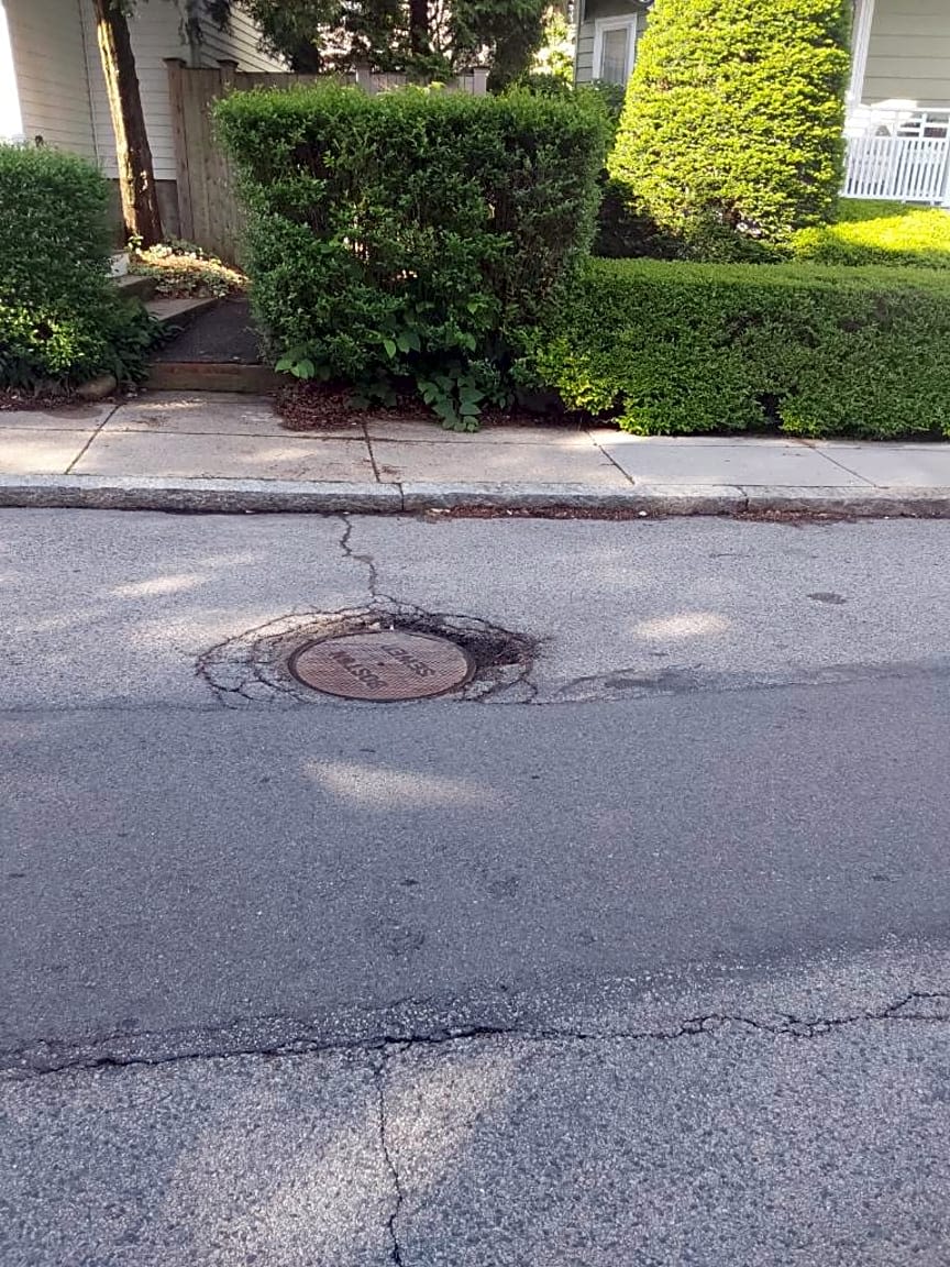 Image submitted with report