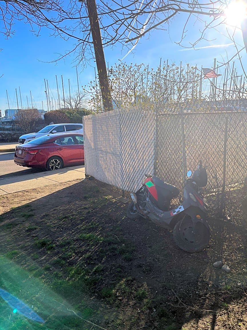 Image submitted with report