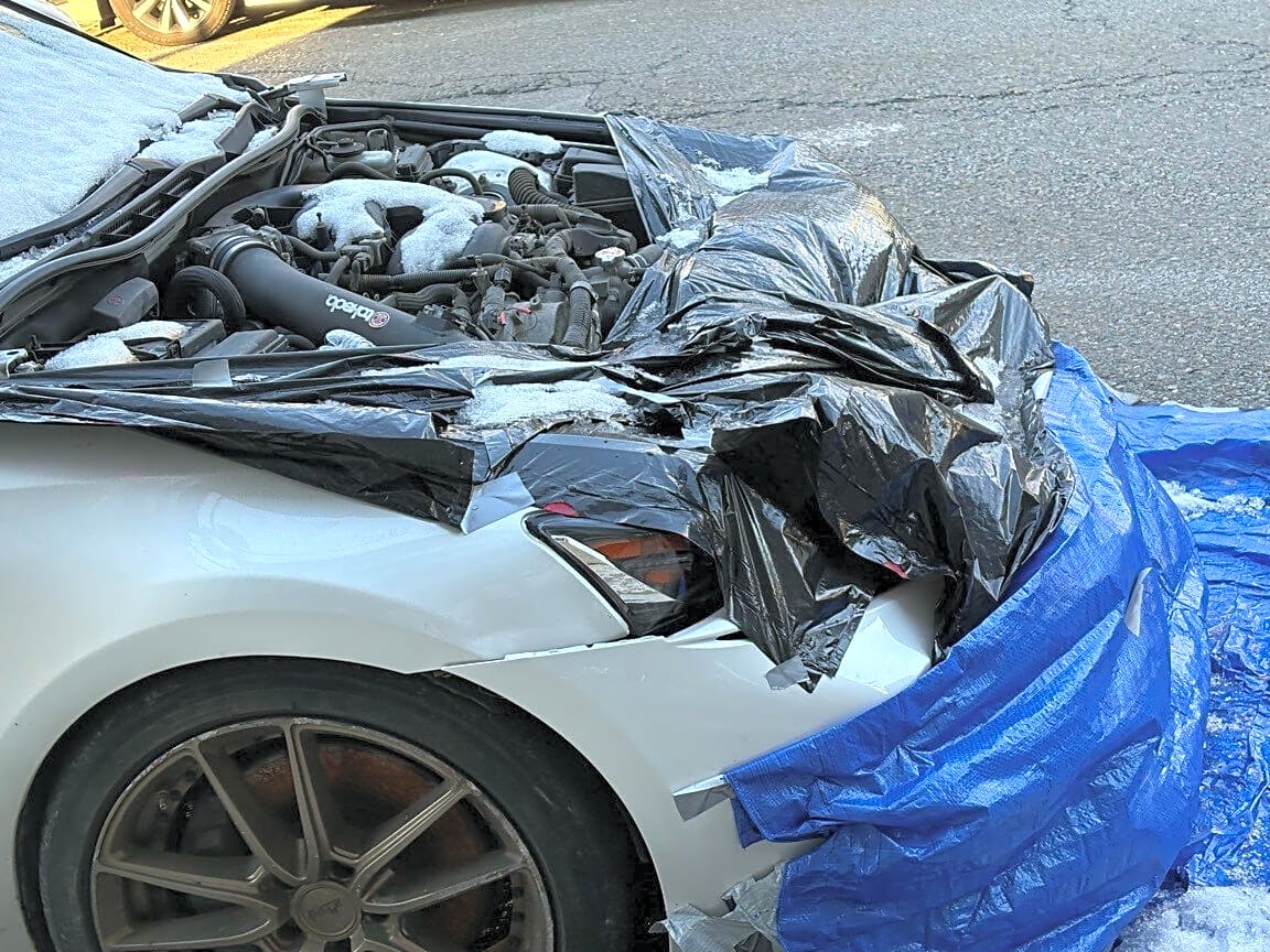 Image submitted with report