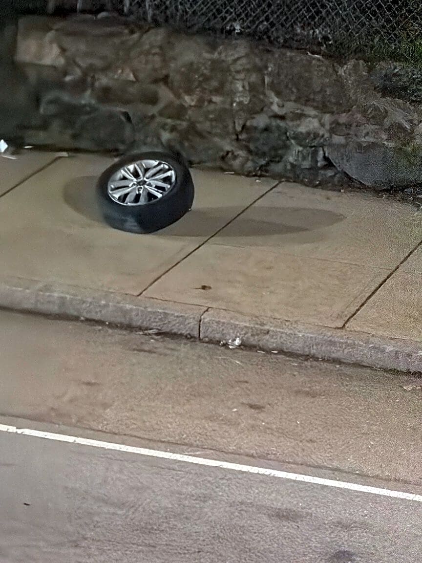 Image submitted with report