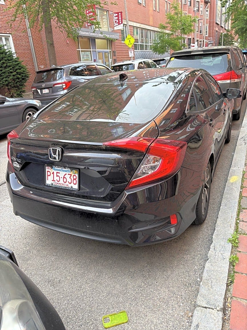 Image submitted with report