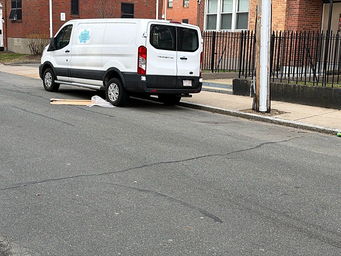 Image submitted with report