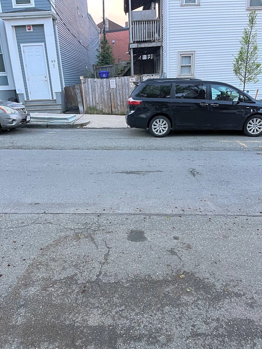 Image submitted with report