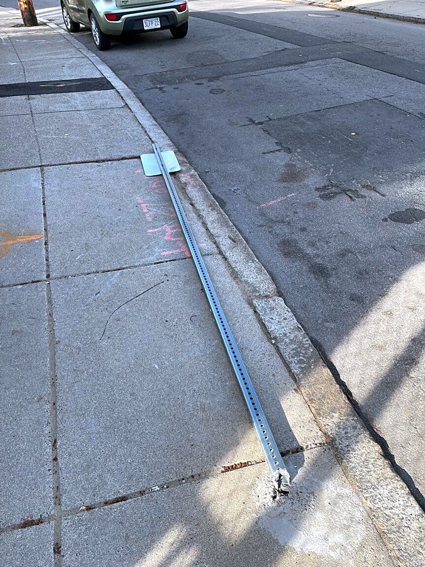 Image submitted with report