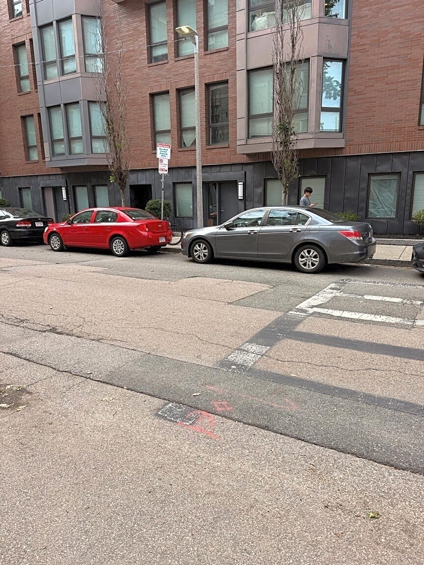 Image submitted with report