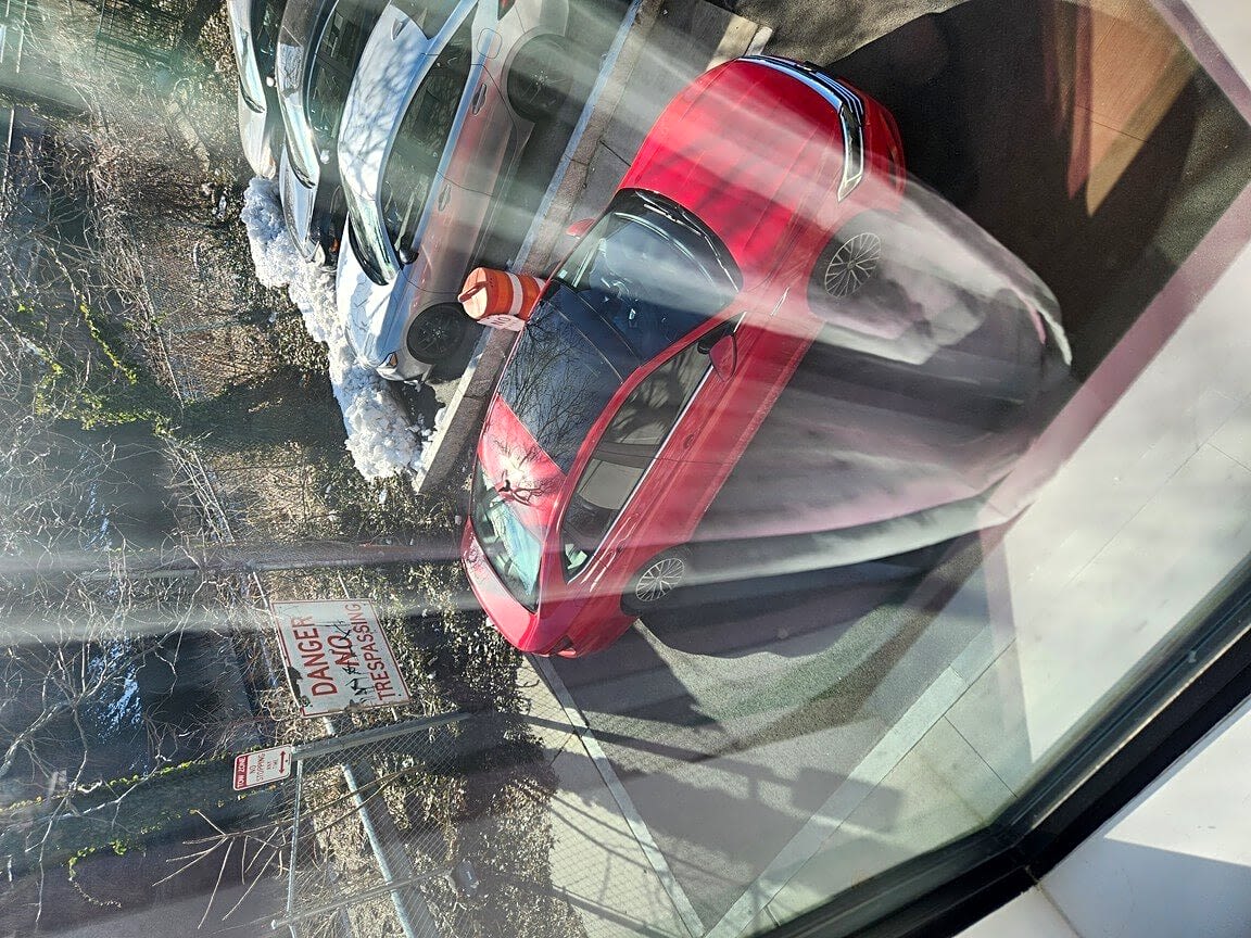 Image submitted with report