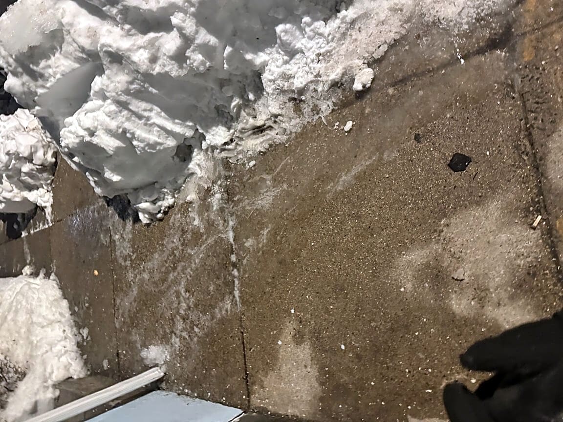 Image submitted with report