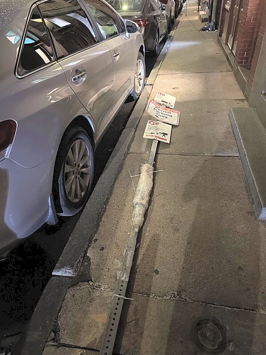 Image submitted with report