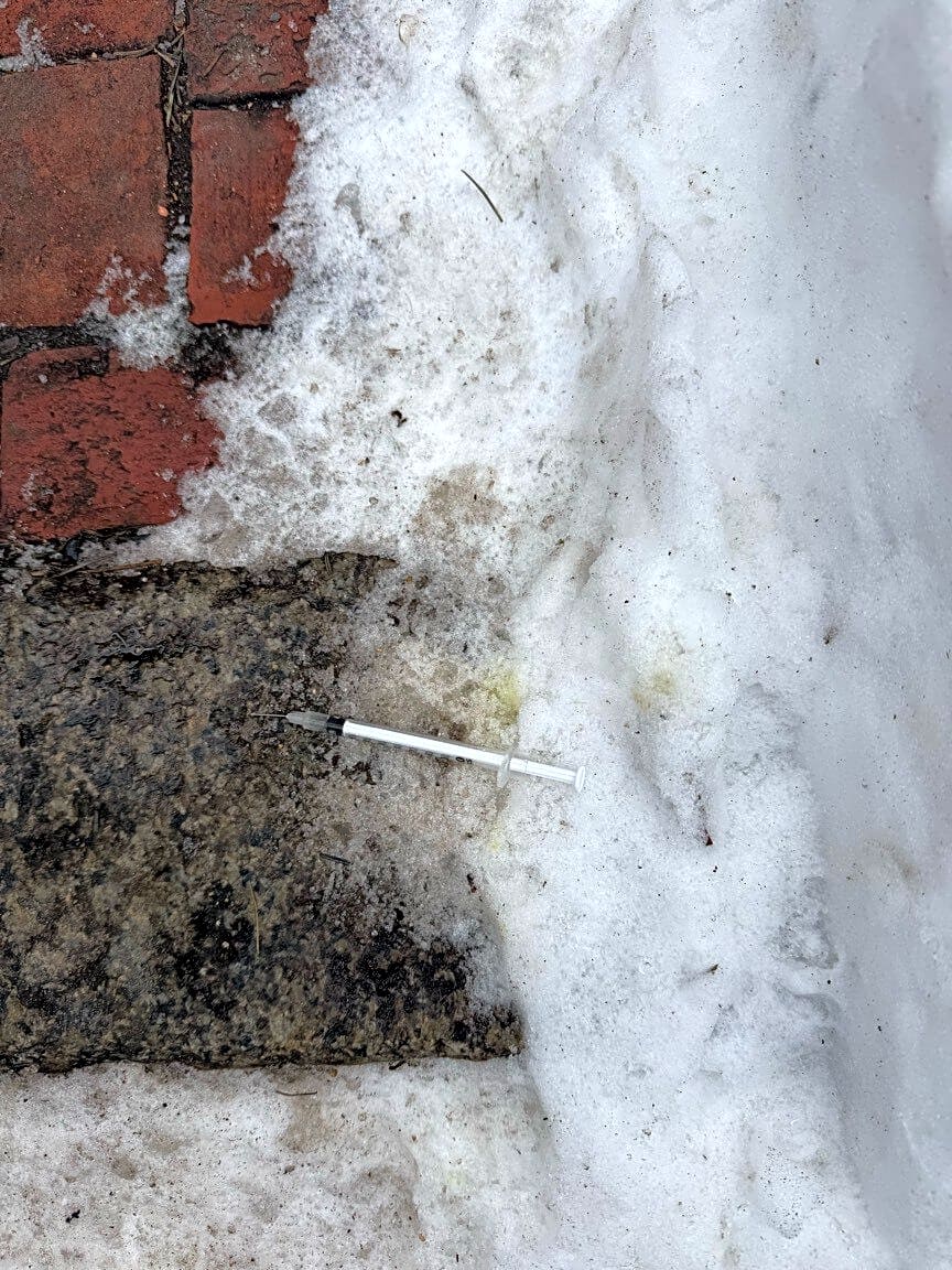 Image submitted with report