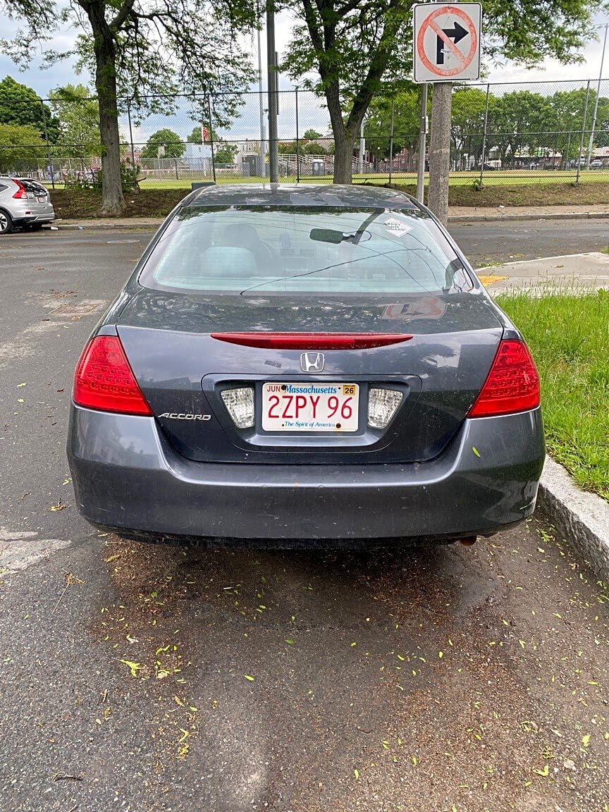 Image submitted with report