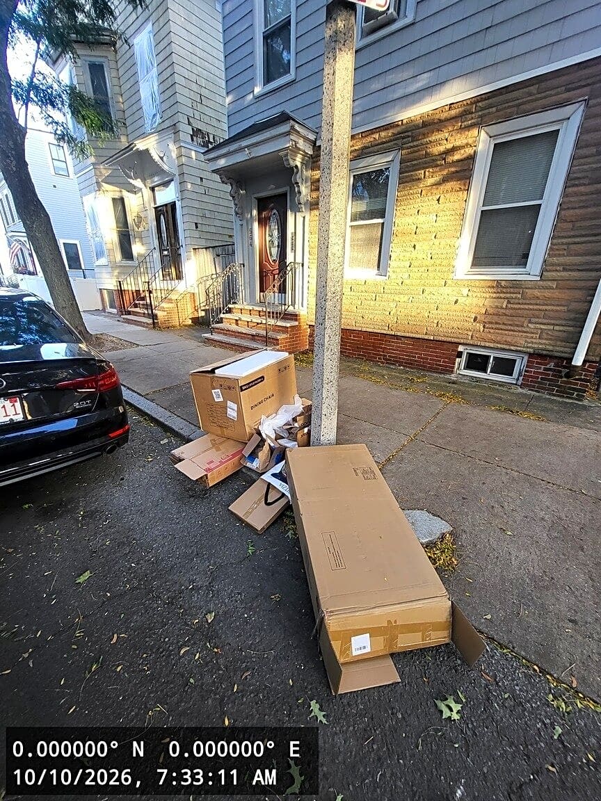 Image submitted with report