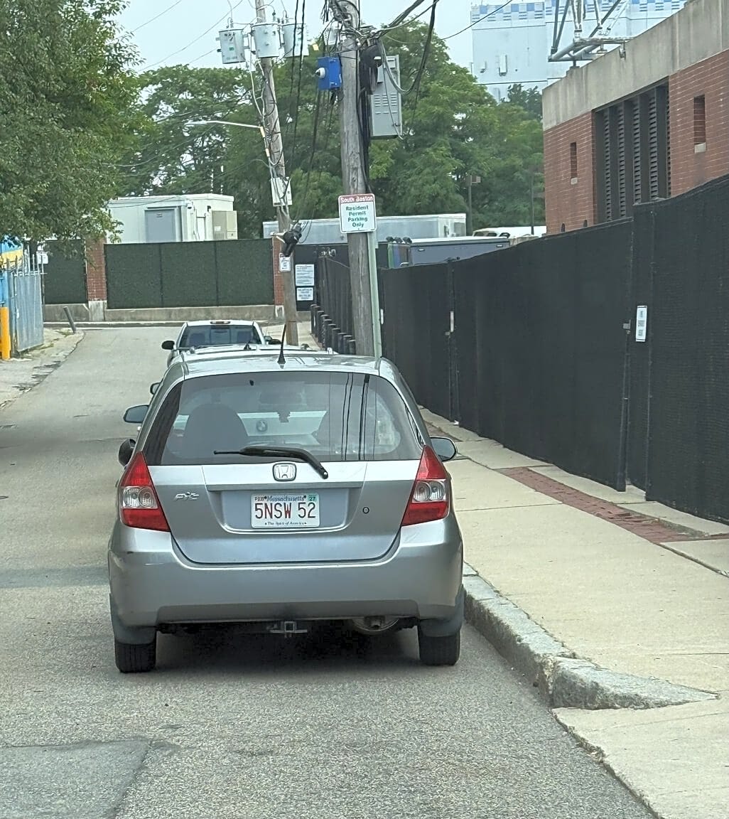 Image submitted with report