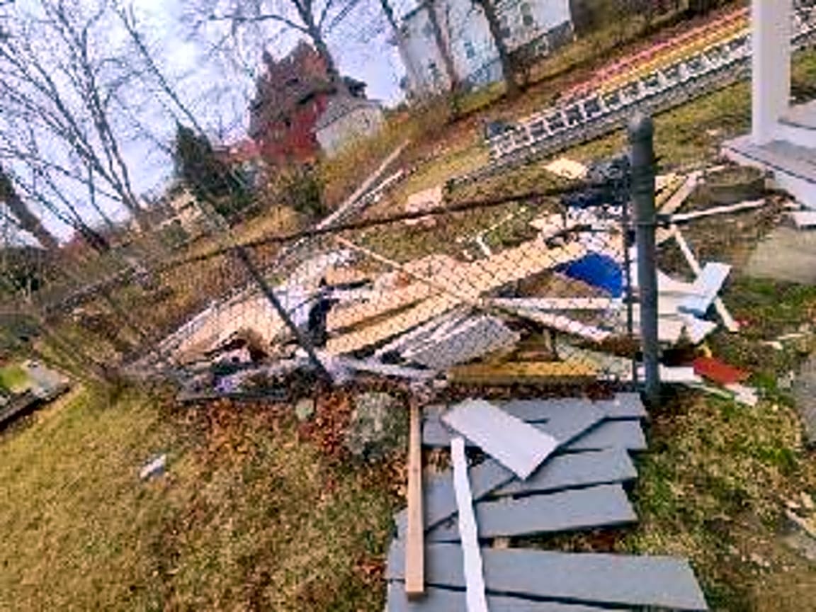 Image submitted with report