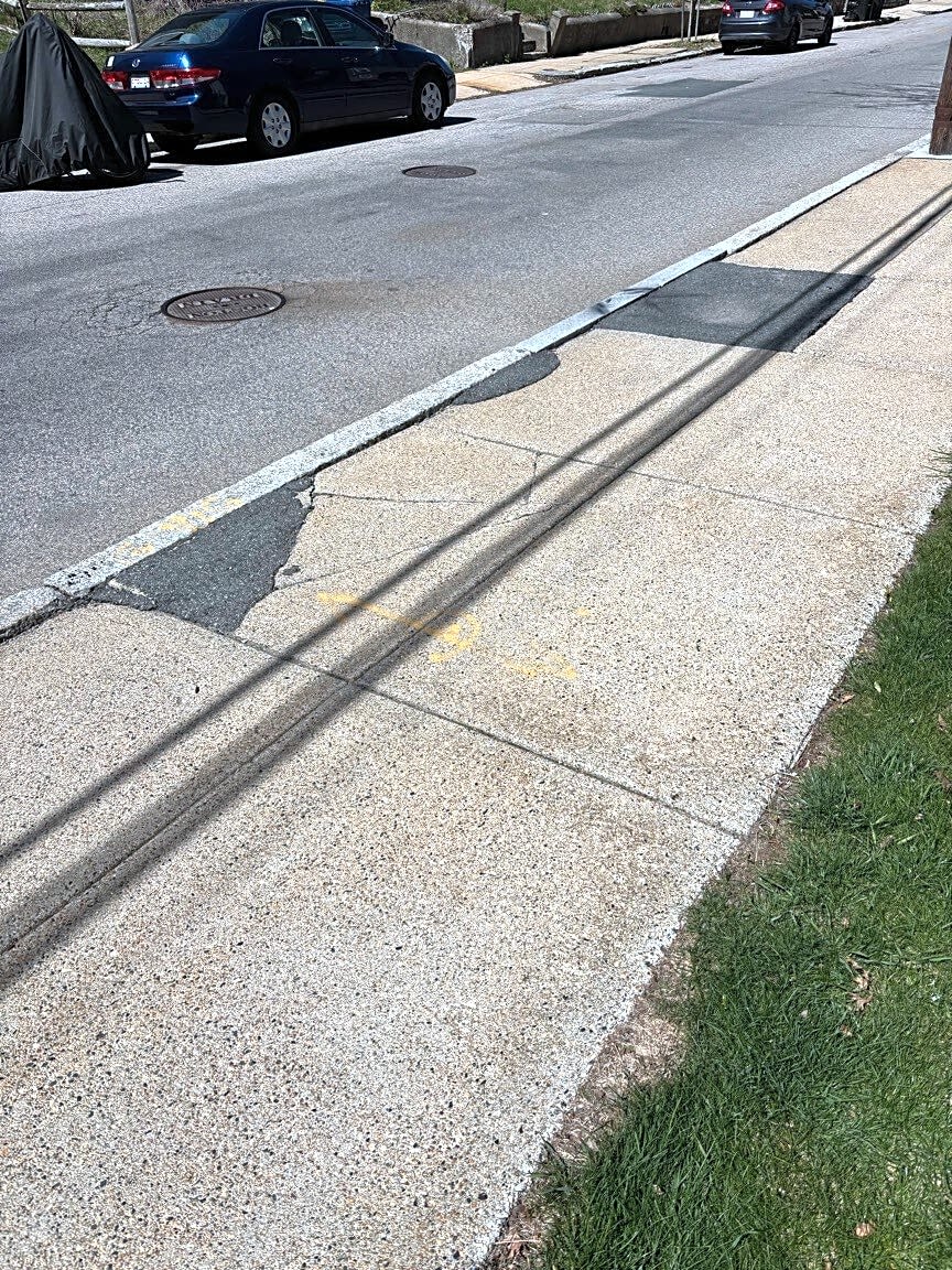 Image submitted with report