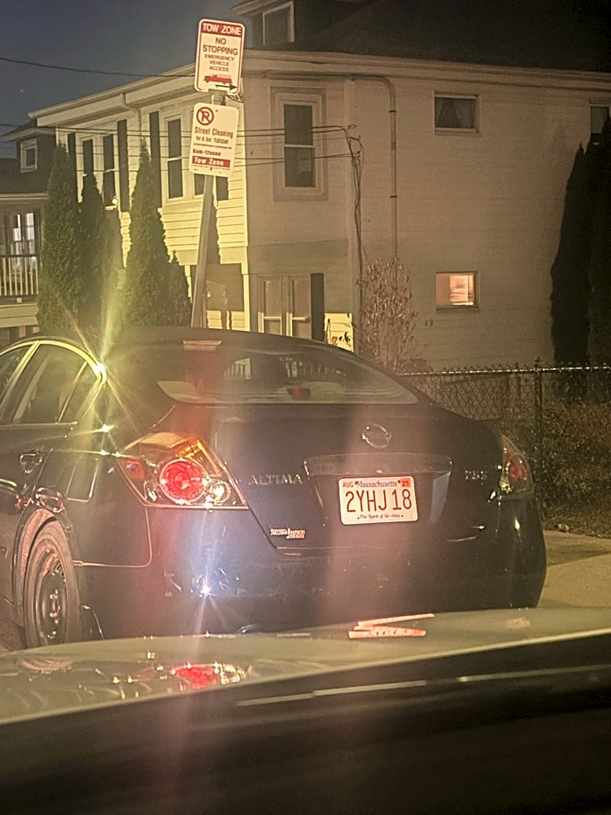 Image submitted with report