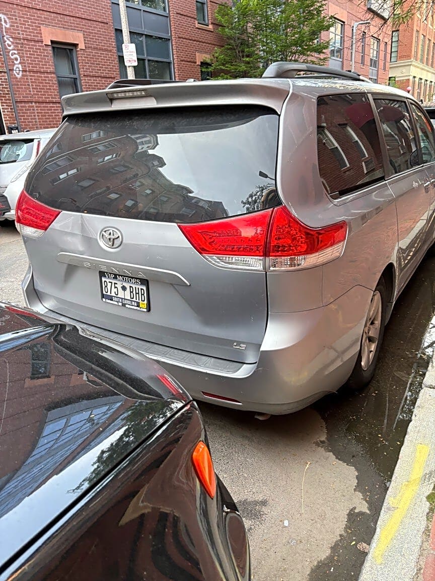 Image submitted with report