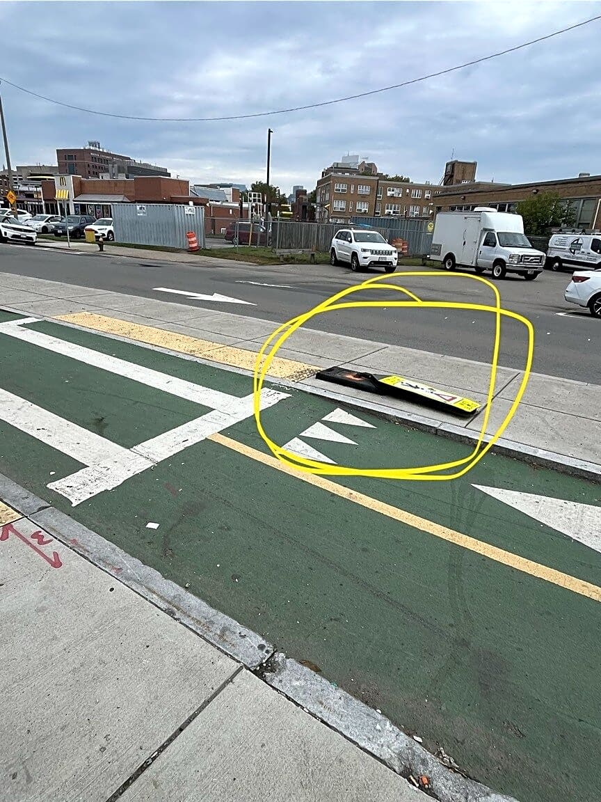 Image submitted with report