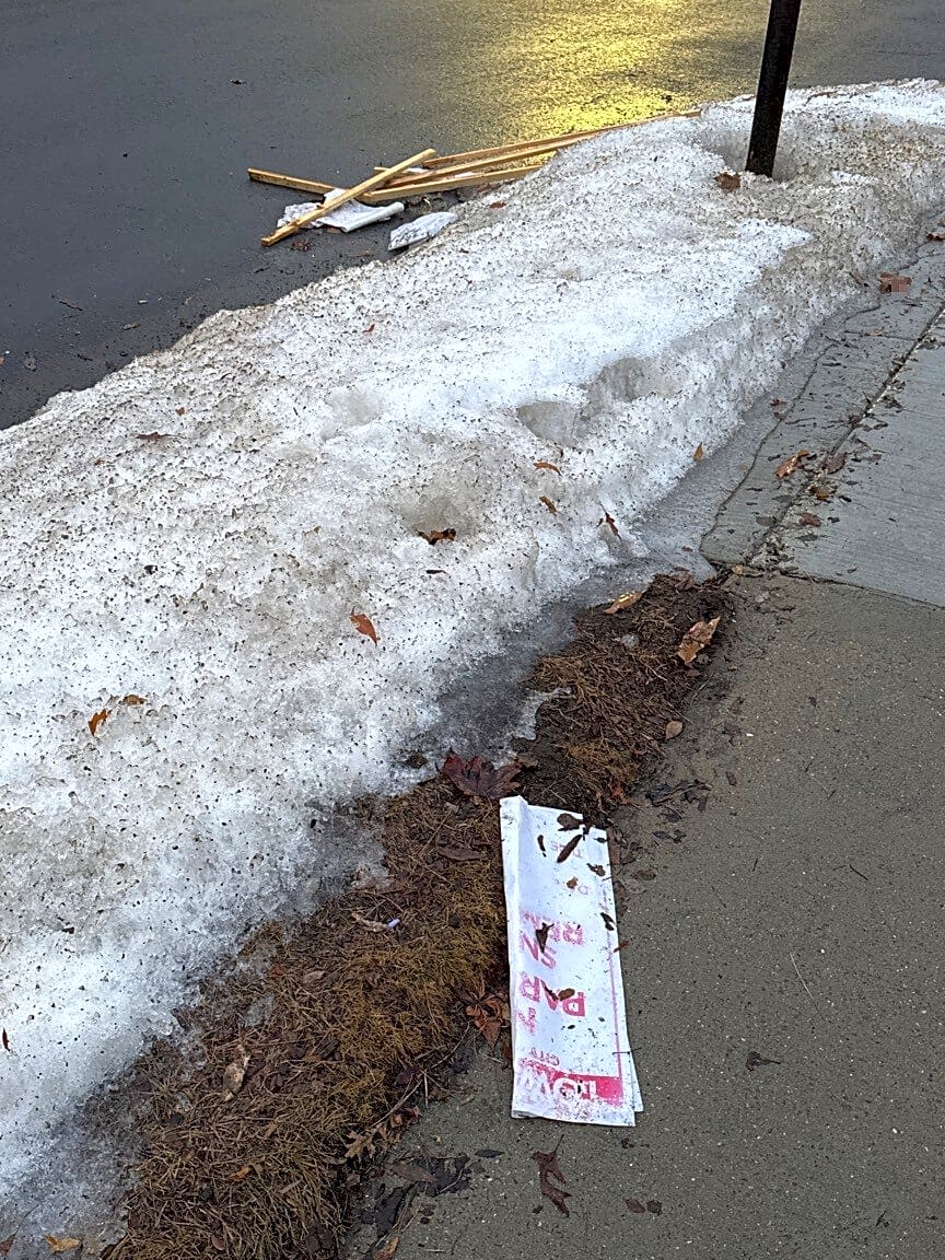 Image submitted with report