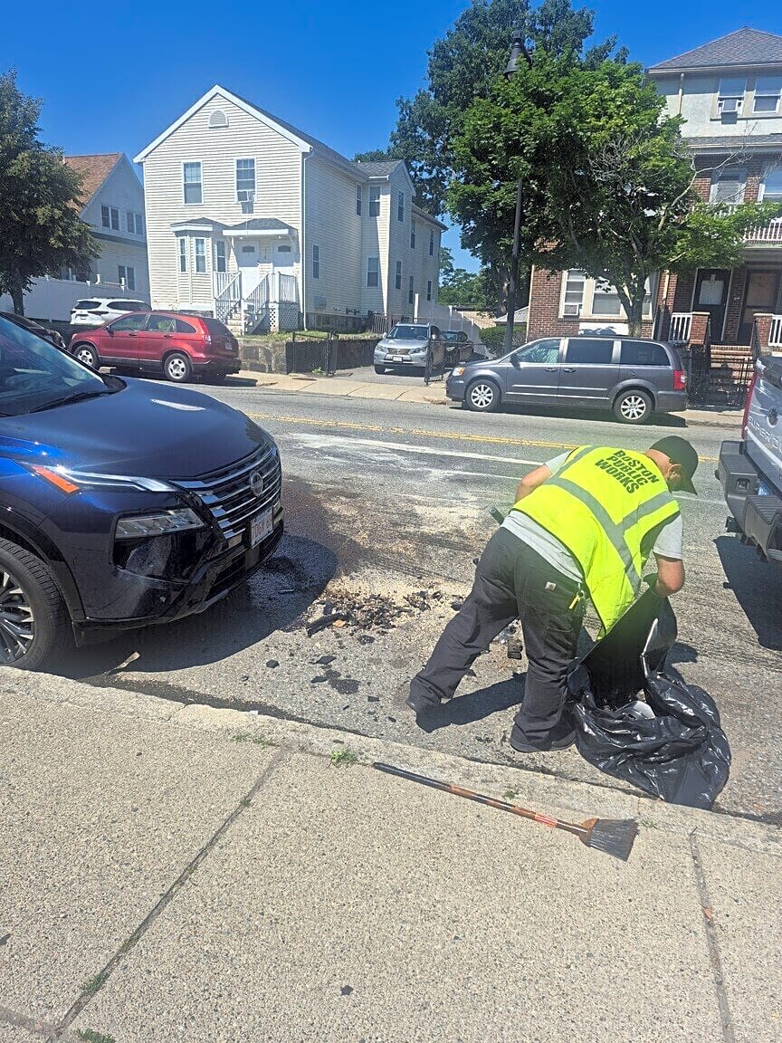 Image submitted with report