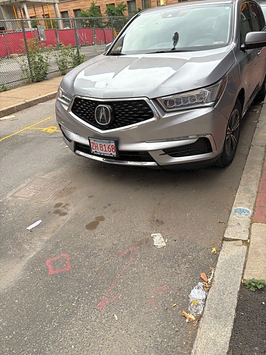 Image submitted with report
