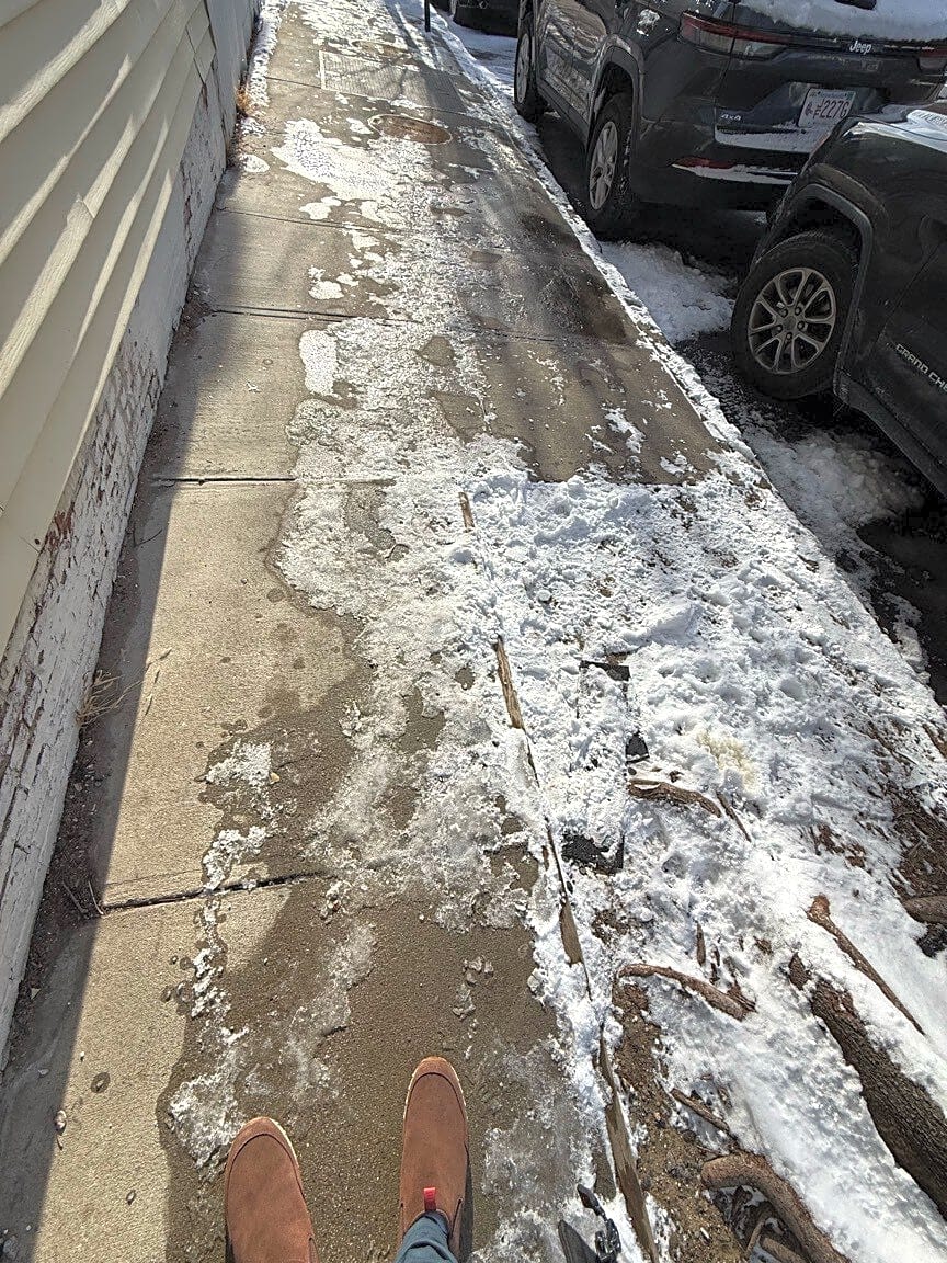 Image submitted with report