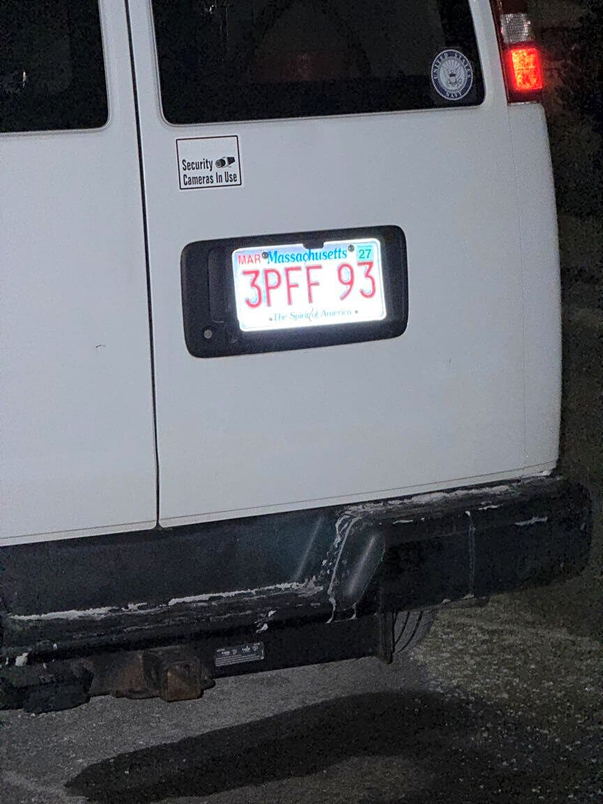 Image submitted with report