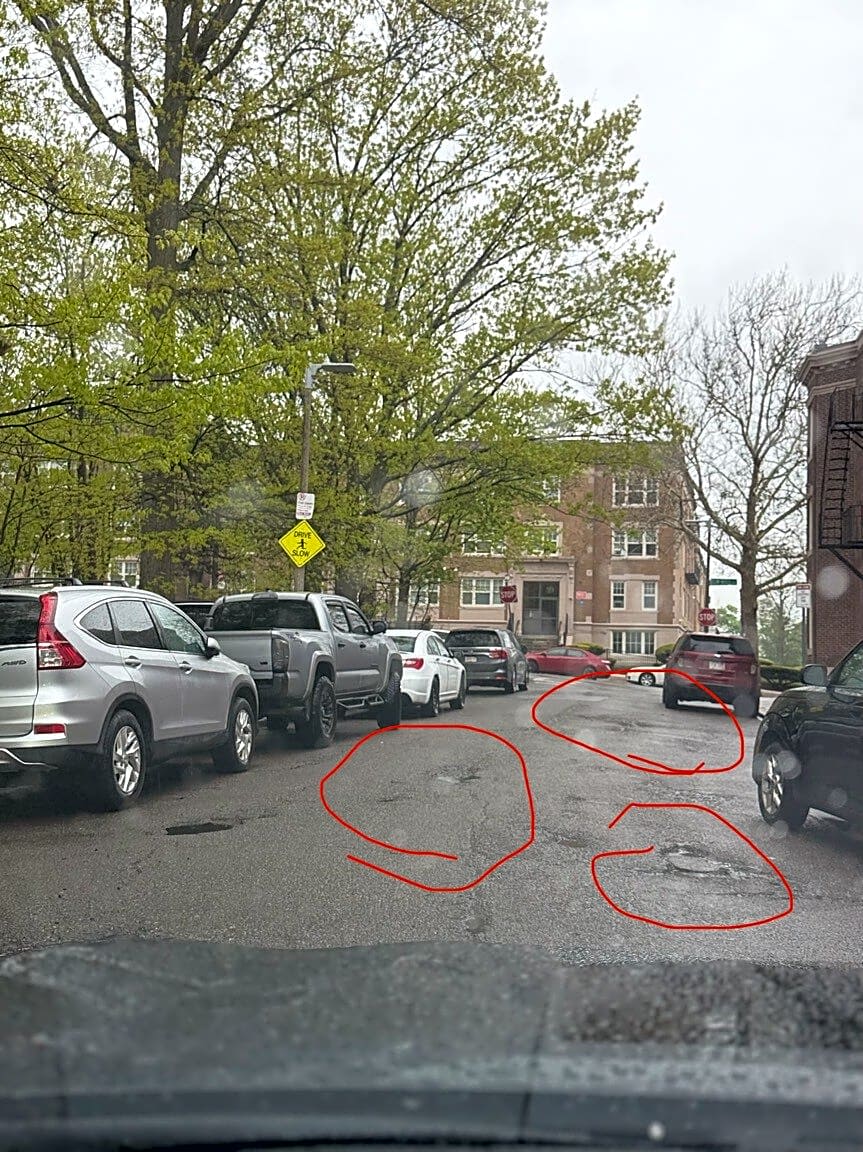 Image submitted with report