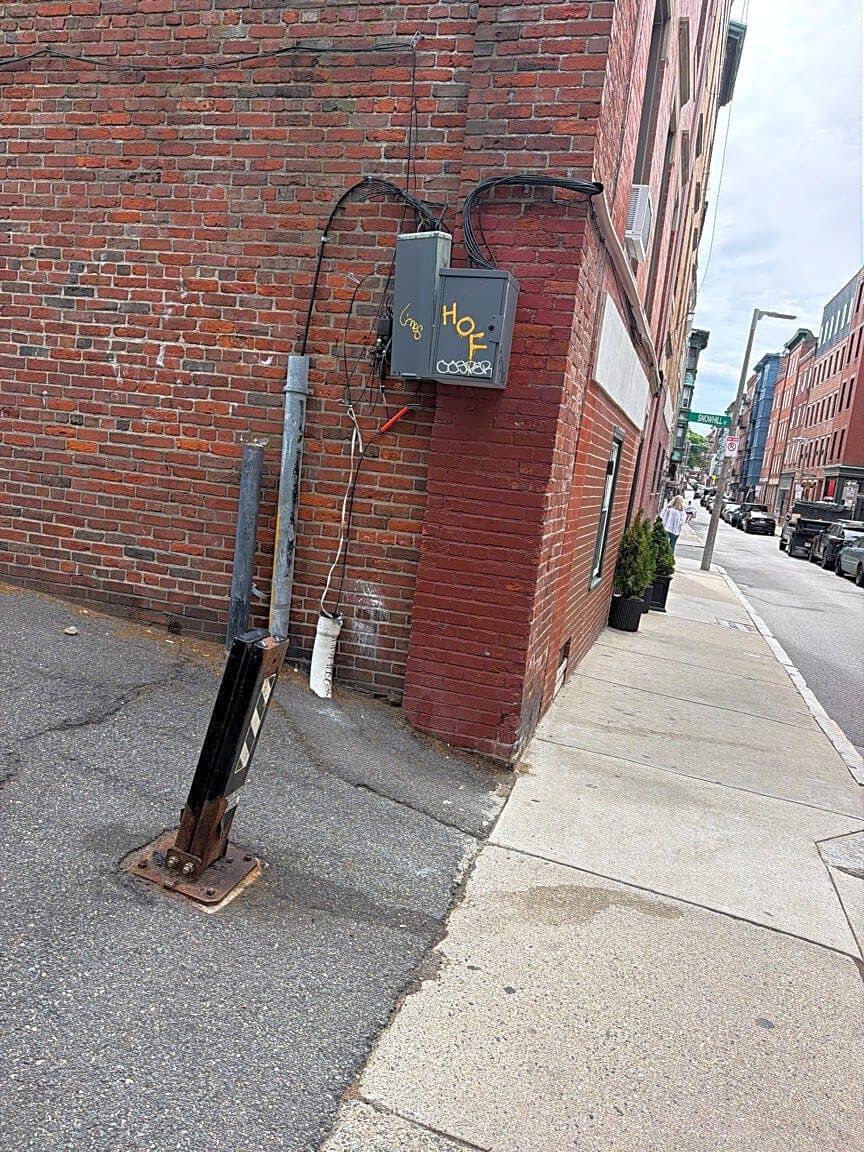 Image submitted with report
