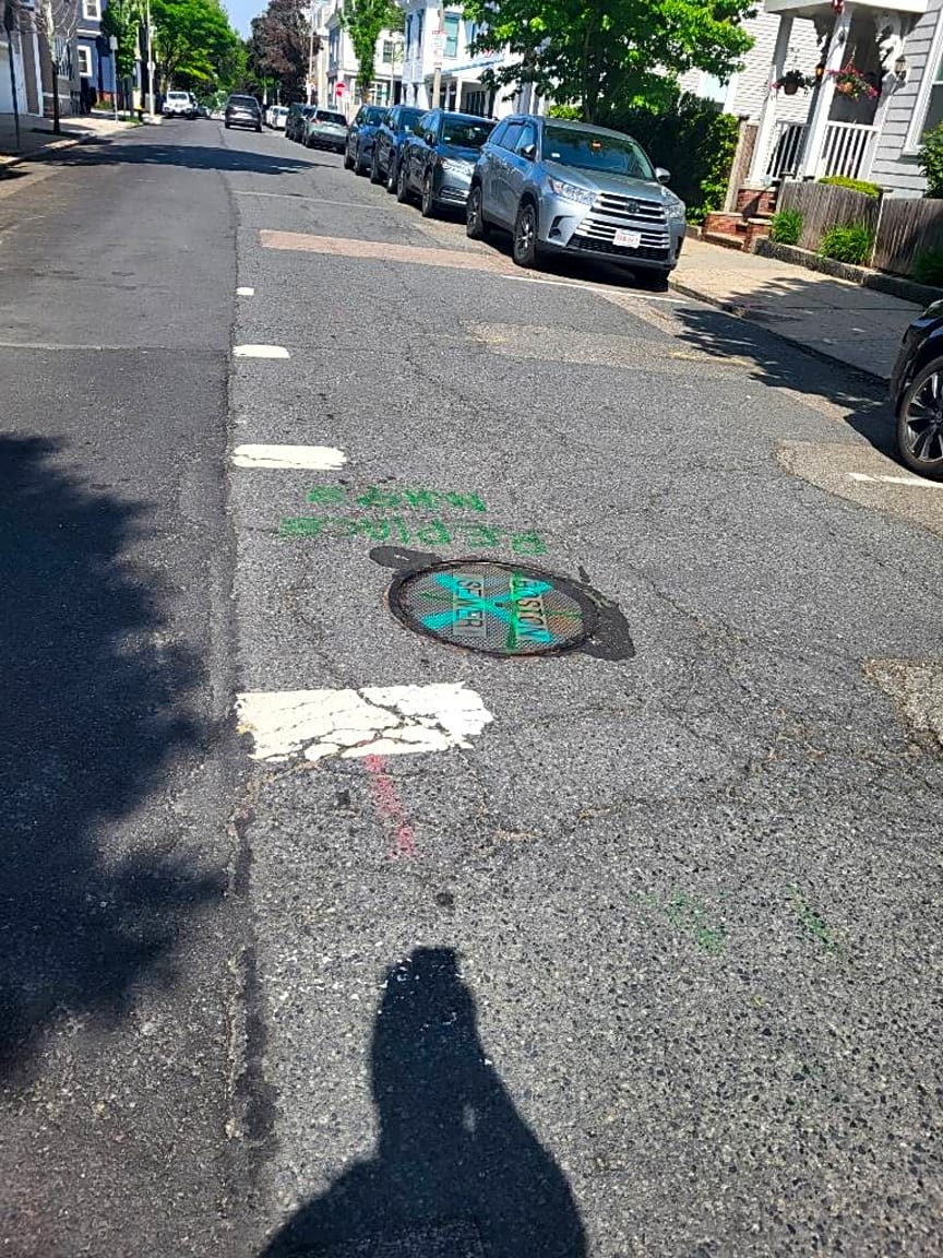 Image submitted with report