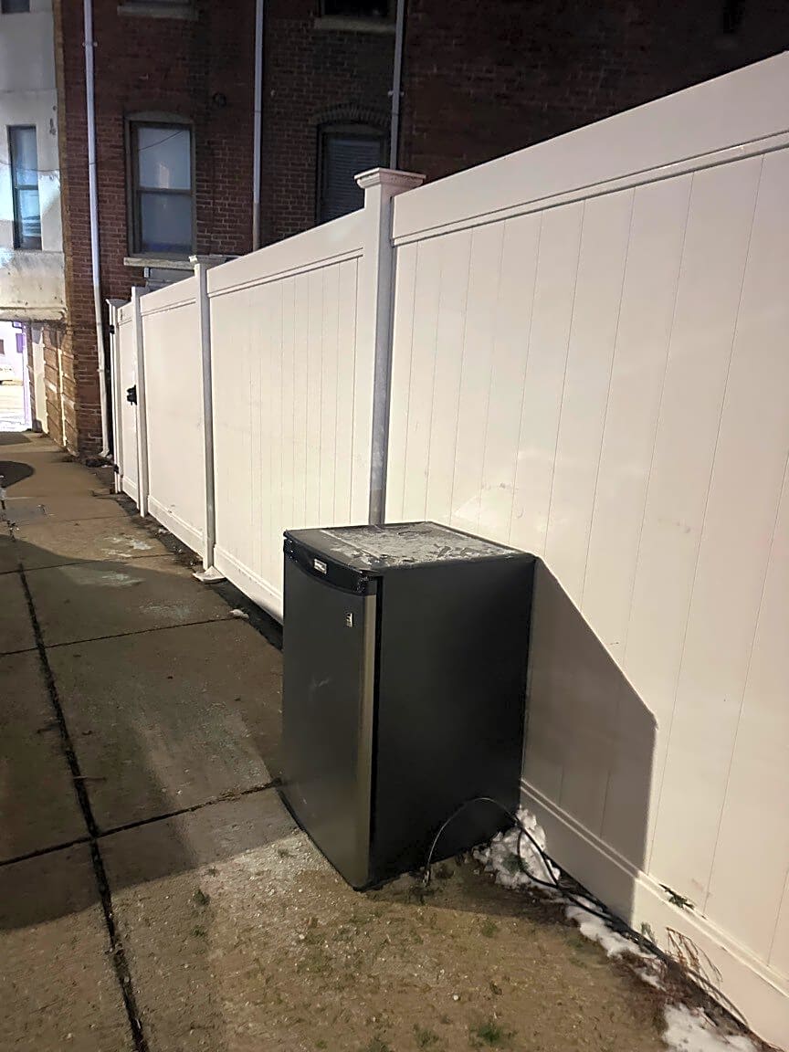 Image submitted with report