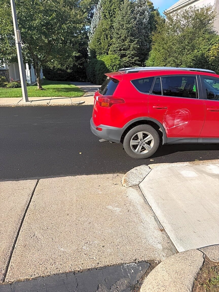 Image submitted with report