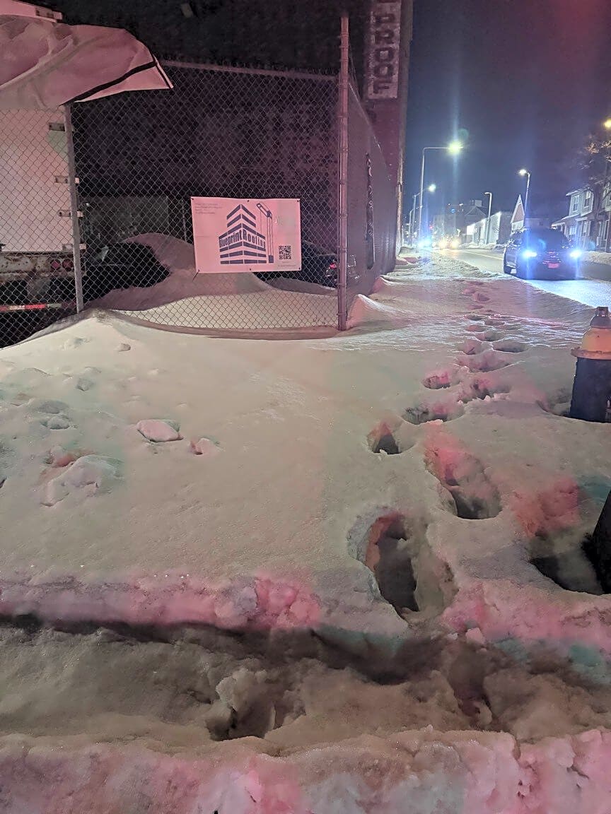 Image submitted with report