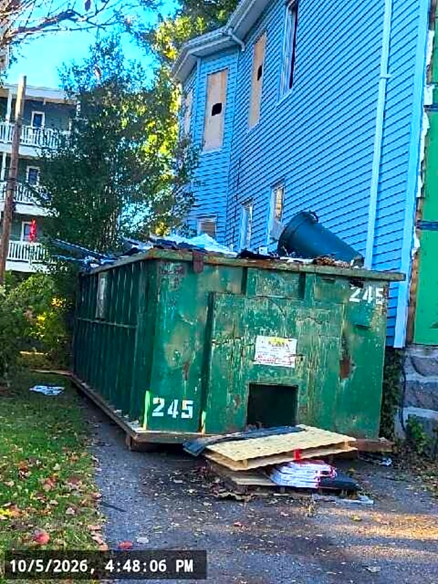 Image submitted with report